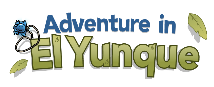 The logo for Adventure in El Yunque