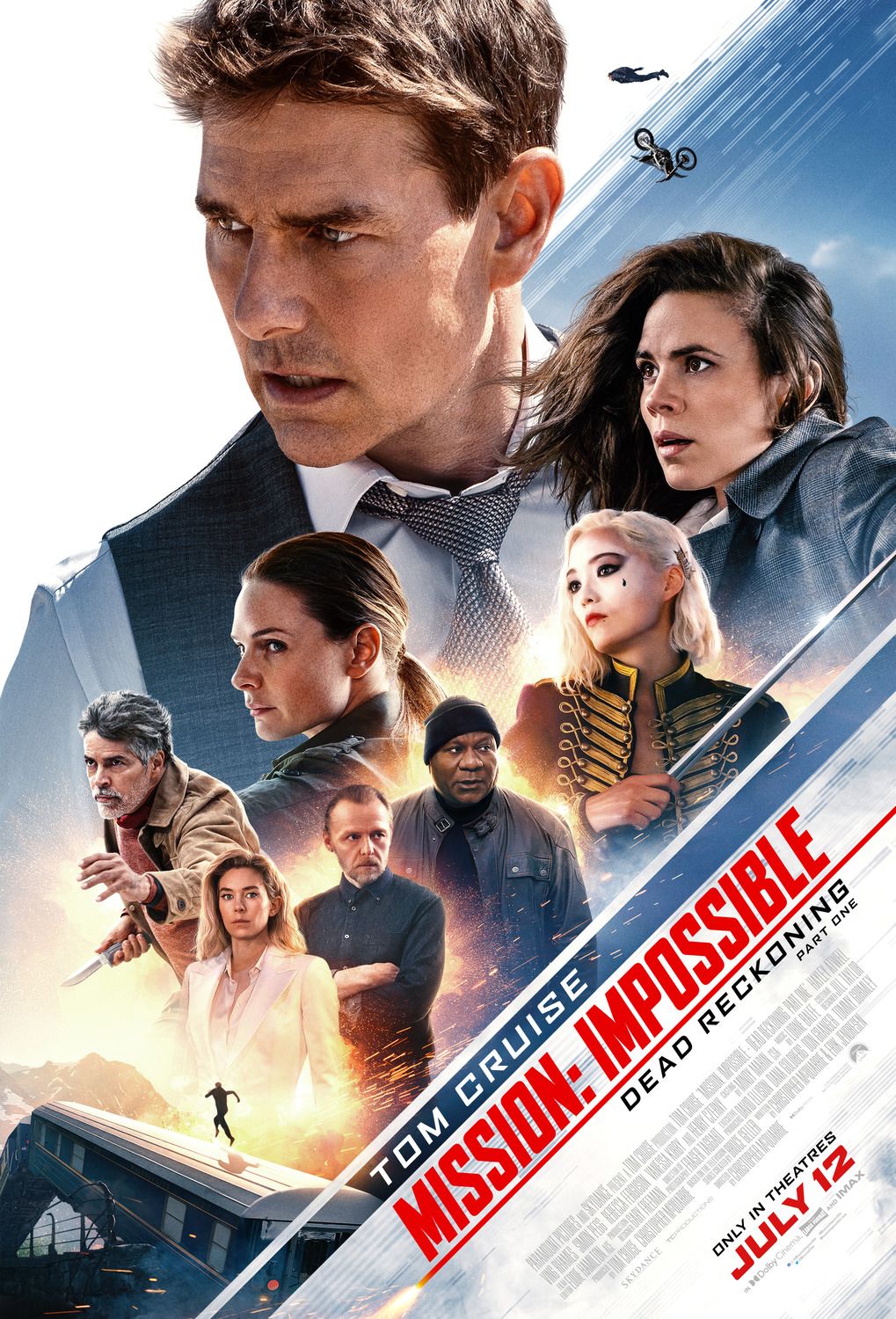 The poster for Mission: Impossible - Dead Reckoning, Part One.