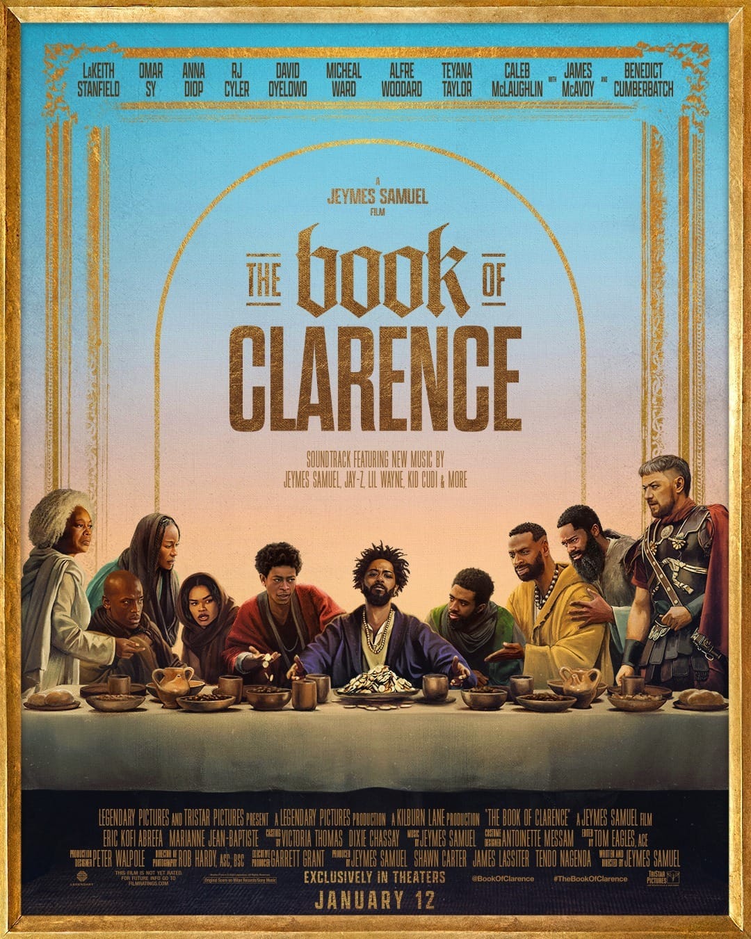 The Movie Poster for The Book of Clarence