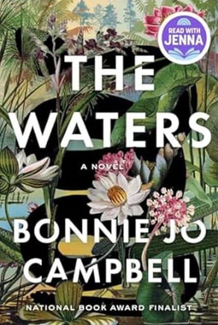 The cover for The Waters by Bonnie Jo Campbell