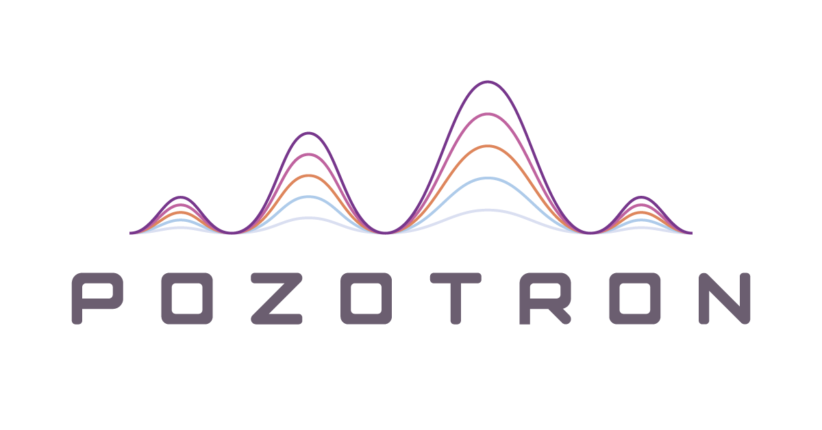 Pozotron Logo with link leading to Pozotron website