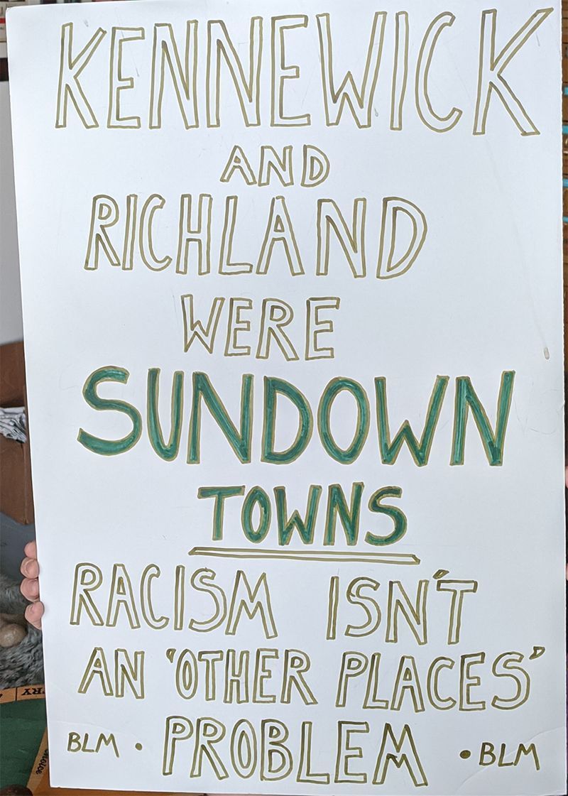 Sundown towns? Yes, sweet dear Richland. And Pasco*, too.