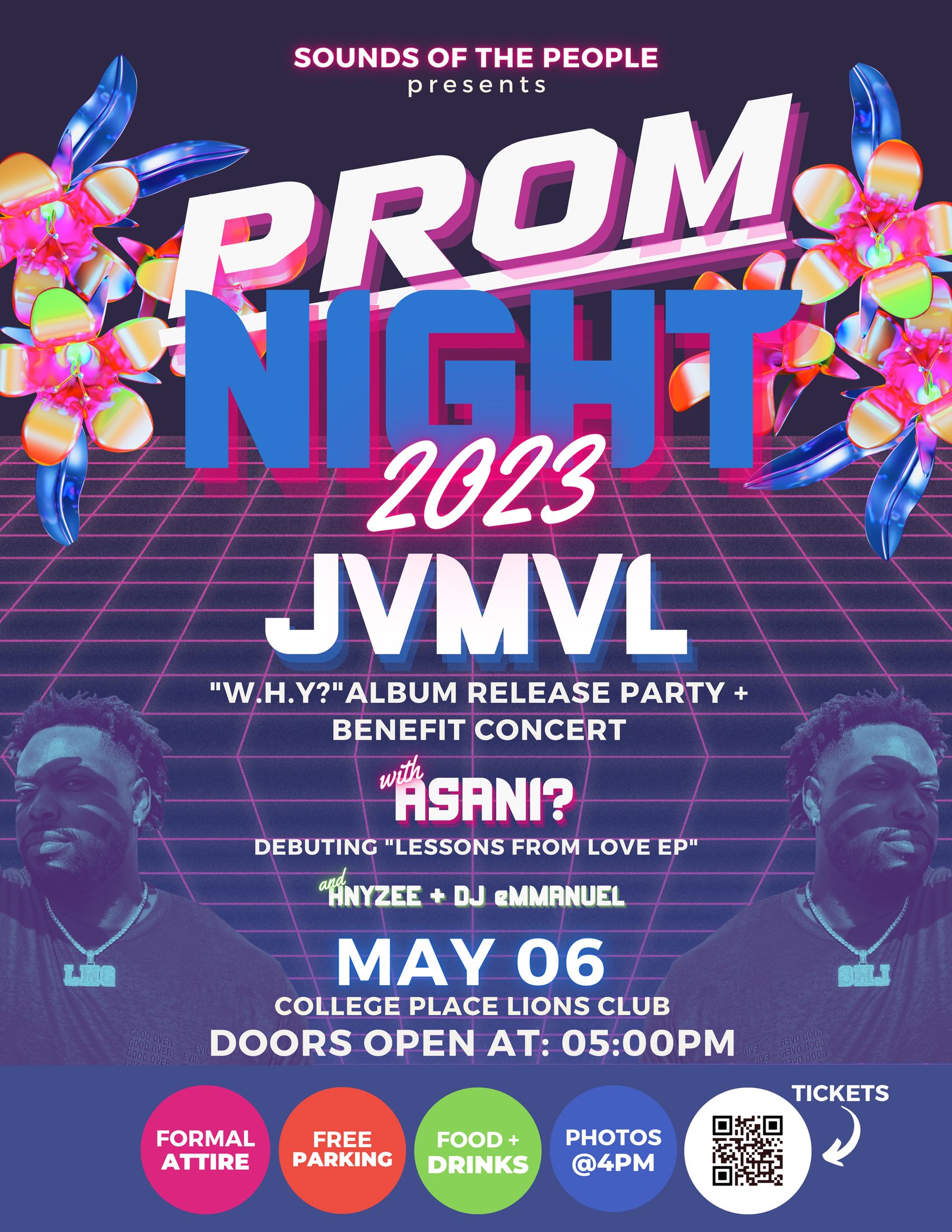 Walla Walla-based SOUNDS OF THE PEOPLE continues legacy of elevating undiscovered artists of Color with ‘Prom Night’ concert for JVMVL Music