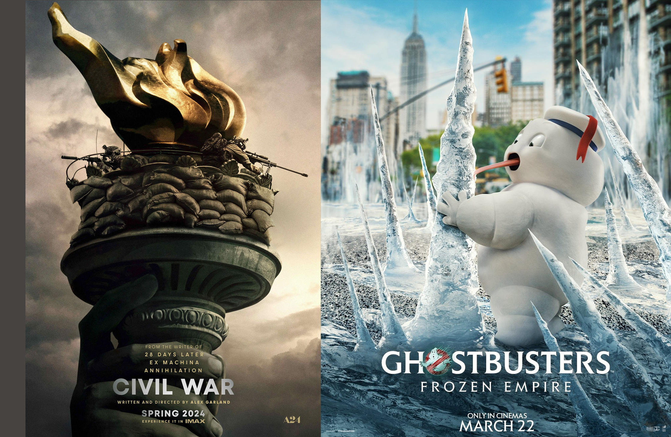 Movie reviews: Civil War & Frozen Empire