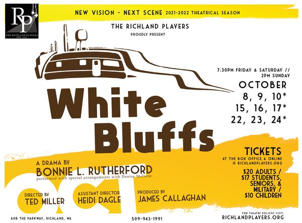 White Bluffs is on stage in October