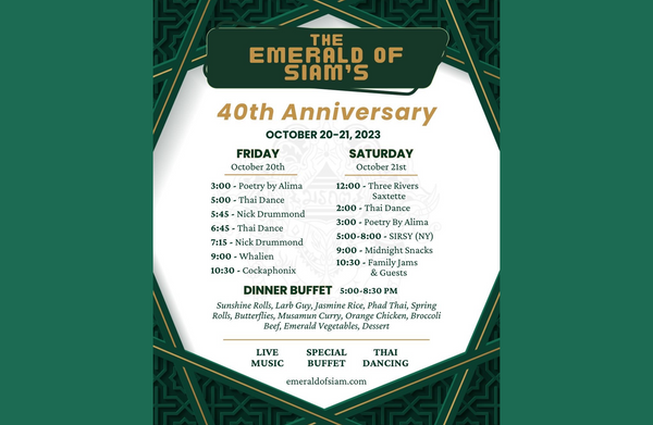 The Emerald of Siam Turns 40