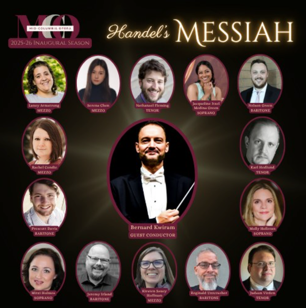 Mid-Columbia Opera debuts with Handel’s Messiah