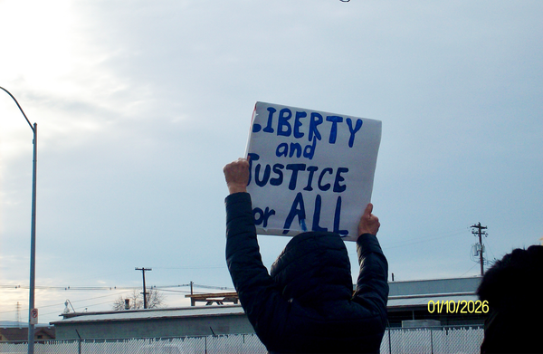 Two protests, one day